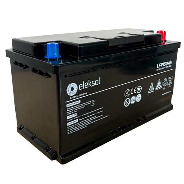 Batería de Litio LiFePO4 Eleksol 12,8V 150Ah Bluetooth y BMS - Imagen 4