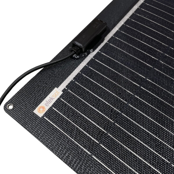 Módulo Monocristalino Flexible Eleksol Black 200W-12V 1435x710x2mm - Imagen 2